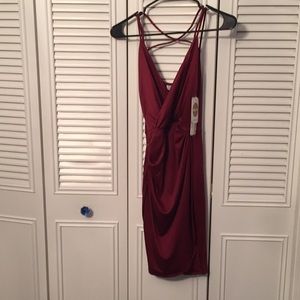 OHPOLLY Little Red Dress